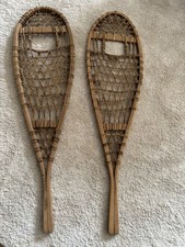 Original Kanadische Schneeschuhe - Vintage 