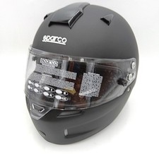 SPARCO Helm Sky Kf 5W KevlarGlasfaser XL Schwarz Auto Rennsport Extra Groß Perfo