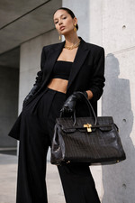 Luxury Tasche Kroko Optik