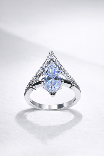 925 silber ring damen tropfen - 925,