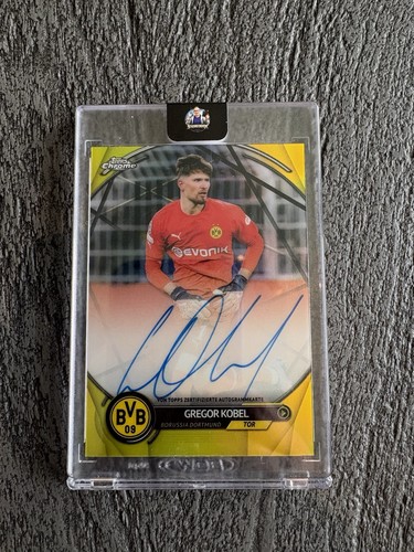 Topps bvb chrome gregor - chrome,
