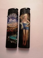 Feuerzeug 2er Set American Retro Girls (11)