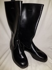 DDR NVA MdI Stiefel Offizier Glattleder Chromleder 28/42 Bepo GT Trapo LaSK KG