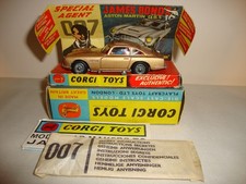 CORGI TOYS 261 JAMES BOND'S ASTON MARTIN DB5 - TOP in OVP