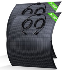 480W Flexibel Solarmodul (2x 240 Watt) Flex Solarpanel für Wohnmobil, Wohnwagen