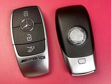 AMG Emblem Logo Schlüssel-Abdeckung Für Mercedes-Benz C E S GLC Klasse