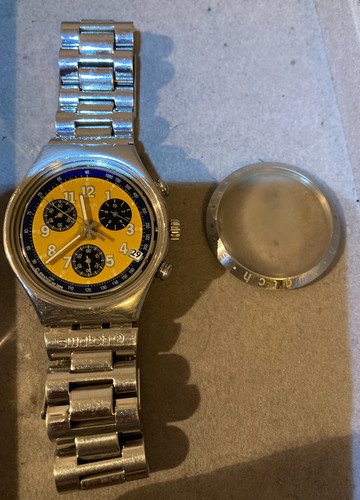 Swatch irony chrono - -, kaput