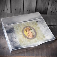 Vintage Sekretär Schatulle