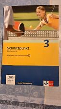Mathematik Schnittpunkt 3 Arbeitsheft 
