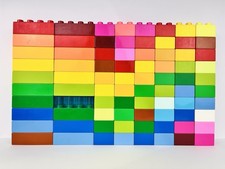 Lego Duplo 80x Basic Steine -