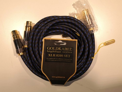 Goldkabel highline xlr - goldkabel, pc-occ