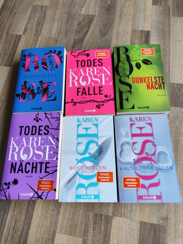Karen rose taschenbuch - 5x,