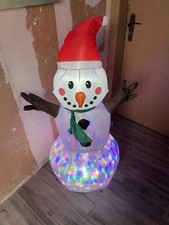 Schneemann 1,20 m Hoch Mit LED