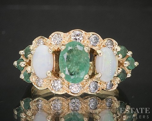 Damen bandring karat - 14,