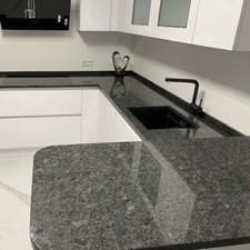 Steel Grey Küchenarbeitsplatte Granit poliert 60cm