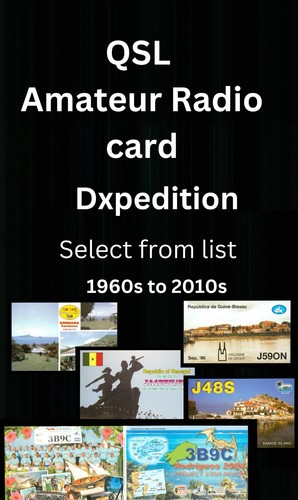 Qsl amateurfunkkarte - qsl,