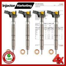4x 0445116035 Einspritzdüse