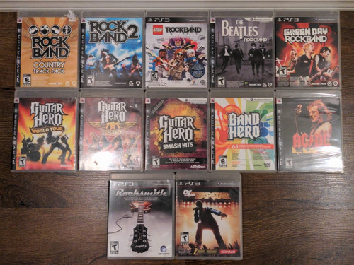 Ps3 music rhythm games all - music,
