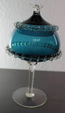 Glaspokal mit Deckel, Pokal