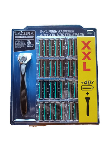 Lacura men xxl herrenrasierer - men,