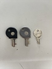 Casio SE-S10 SES10 Registrierkasse Komplett Schlüsselsatz OP - PGM - Schubladenschlüssel!