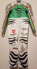 Bogner DSV Rennanzug Abfahrt Downhill DH Gr. L Skirennanzug Grün 23/24 J. Ferstl