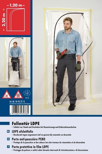 Folientür staubschutztür - folientür,