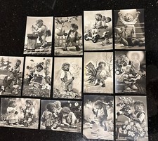 13 Mecki Postkarten s/w, unbenutzt, verschiende Motive, "Hör zu" Konvolut 3