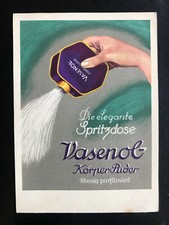 AK Litho (341) Werbung für Vasenol Körper Puder um 1930