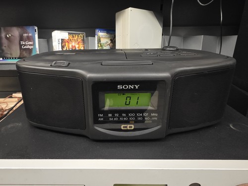 Sony icf cd800 clock radio - clock,
