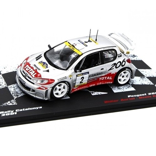 Peugeot 206 wrc auriol 2001 - auriol,