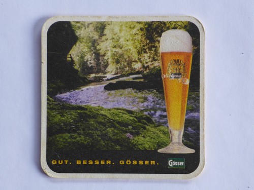 Bierdeckel österreich gösser - bierdeckel,