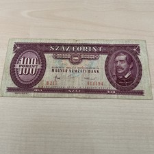 Geldschein Banknote Ungarn 100