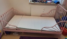 Ikea Kinderbett Minnen rosa 80x200