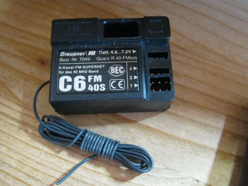 Empfänger graupner fm 40 - empfänger,