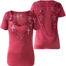 Affliction damen shirt - affliction, t-shirt
