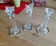  3 Kerzenleuchter Bleikristall