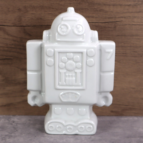 Spardose porzellan roboter - spardose,