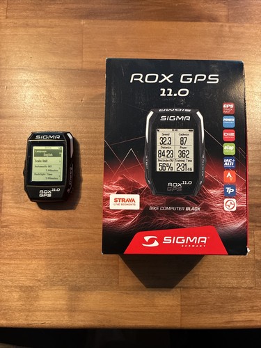 Sigma rox gps - sigma, schwarz