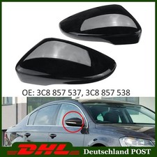 Gehäuse Schwarz Spiegelkappen