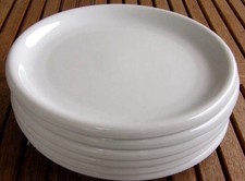 IKEA RONDO 6 x Speiseteller Essteller 24cm Weiß Made in Portugal