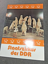 1980c DDR plakat STAATS ZIRKUS