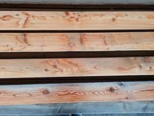 17€/m + 4€ Versand 115 cm Lärche 100 x100 mm 10x10cm Kantholz sägerau Pfosten