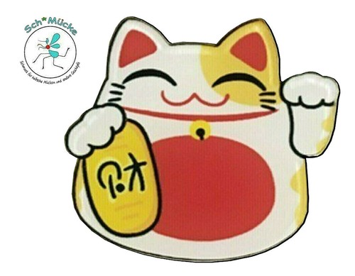 Anstecker glücksbringer katze - glücksbringer,