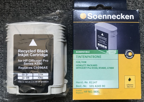 Tintenpatrone kompatibel hp - kompatibel, zu