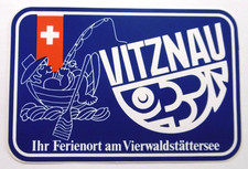 Souvenir aufkleber vitznau - souvenir-aufkleber,
