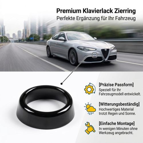 Kühlergrill emblemrahm ringe - kühlergrill,