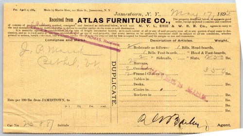 Atlas furniture 1895 - furniture, co.