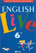 English Live : Anglais, 6ème