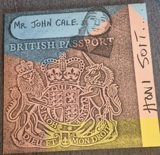 Mr. john cale -british passport -vinyl LP- 1981